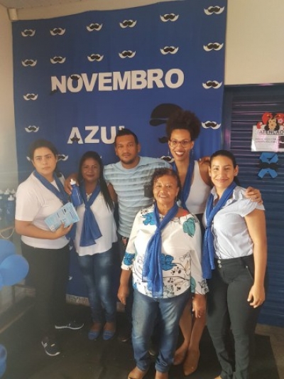 CRAAM - Centro de reabilitação André Antonio Maggi, realiza ação novembro Azul de conscientização da saúde do homem e suas prevenções.
