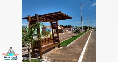 Avenida Presidente Vargas com novo visual deixa Araguaiana – MT com uma nova identidade!